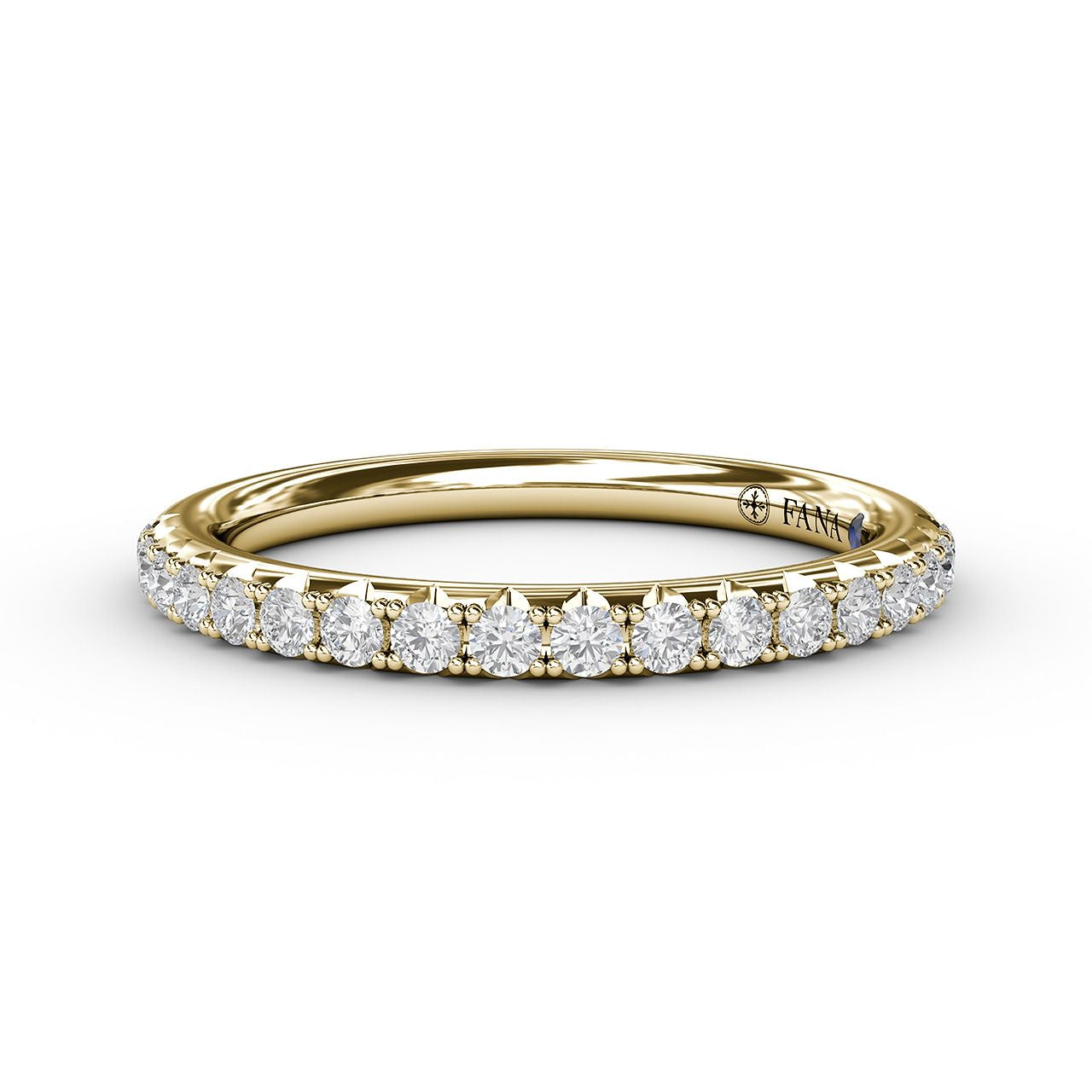 Diamond Wedding/Anniversary Bank in Yellow Gold by Fana
