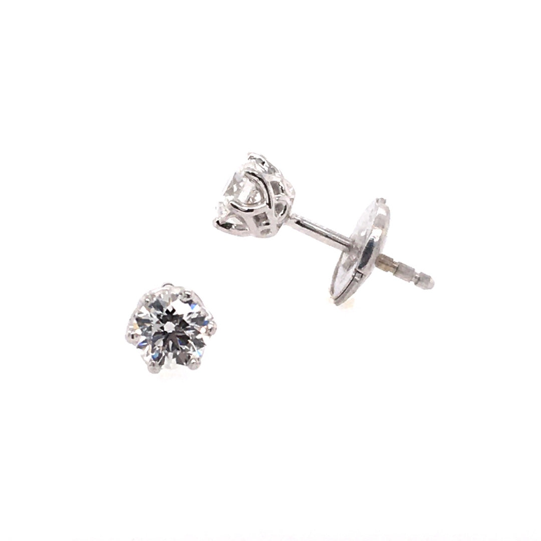Beeghly & Co. 18 Karat "Best Collection" Diamond 1/2 CTW Stud Earrings BCE-AS-4.0MM