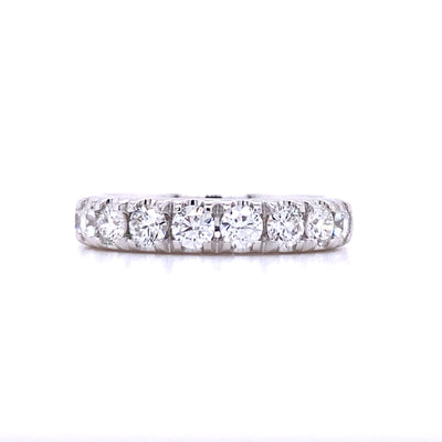 Diamond Anniversary Band in White Gold by B&C
