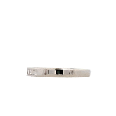 ESTATE Diamond Anniversary Ring in White Gold