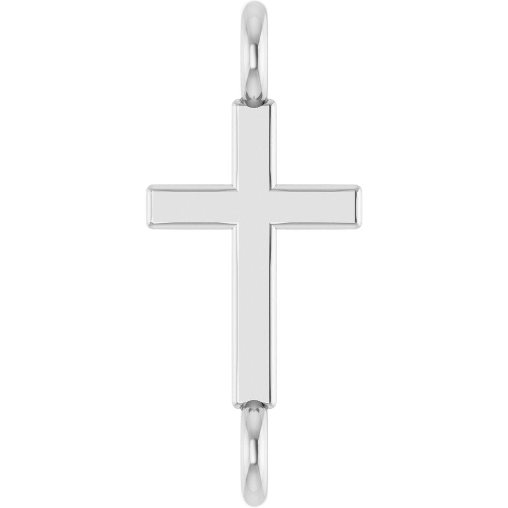 Silver Permanent Bracelet Cross Link 2002824:109:S