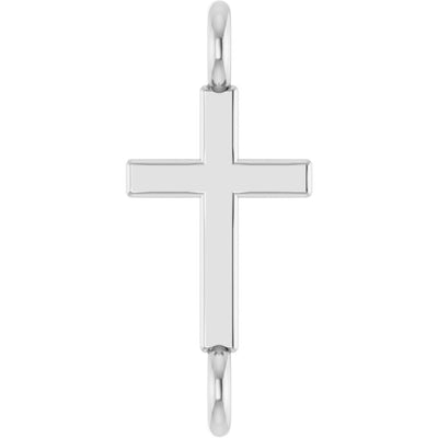 Silver Permanent Bracelet Cross Link 2002824:109:S