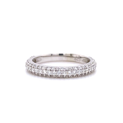 Diamond Wedding/Anniversary Band in White Gold by B&C