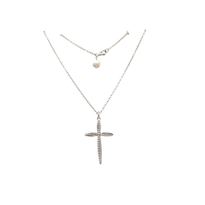 Bujukan Cross in Silver by Gabriel & Co.