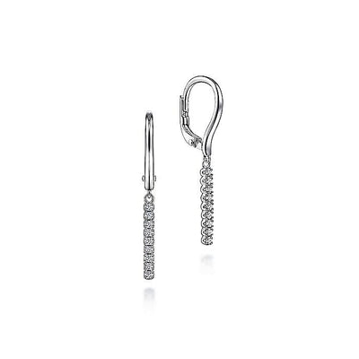 Gabriel & Co. 14 Karat Diamond Drop Earrings EG14028W45JJ