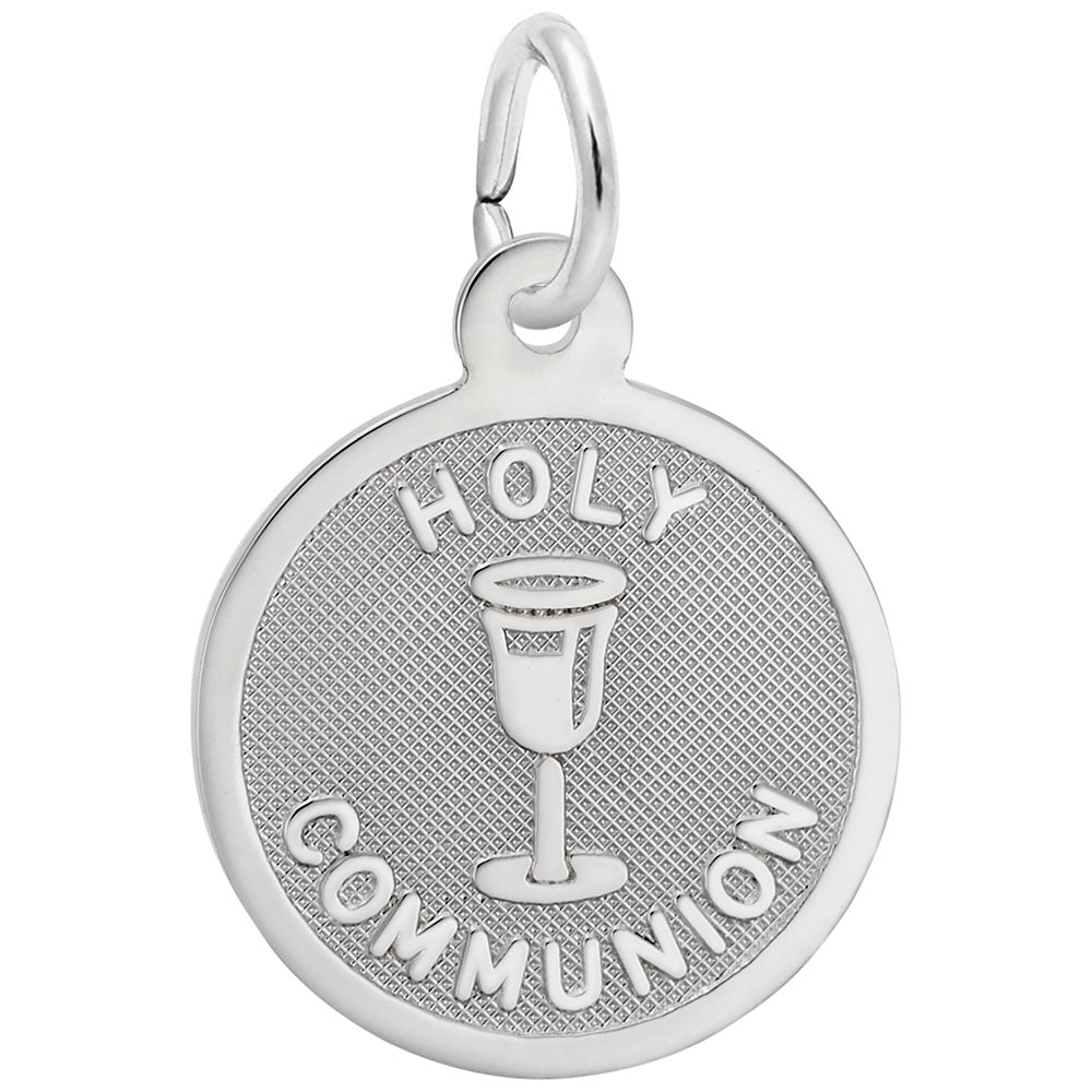 Rembrandt. Sterling Silver Holy Communion Charm 6532