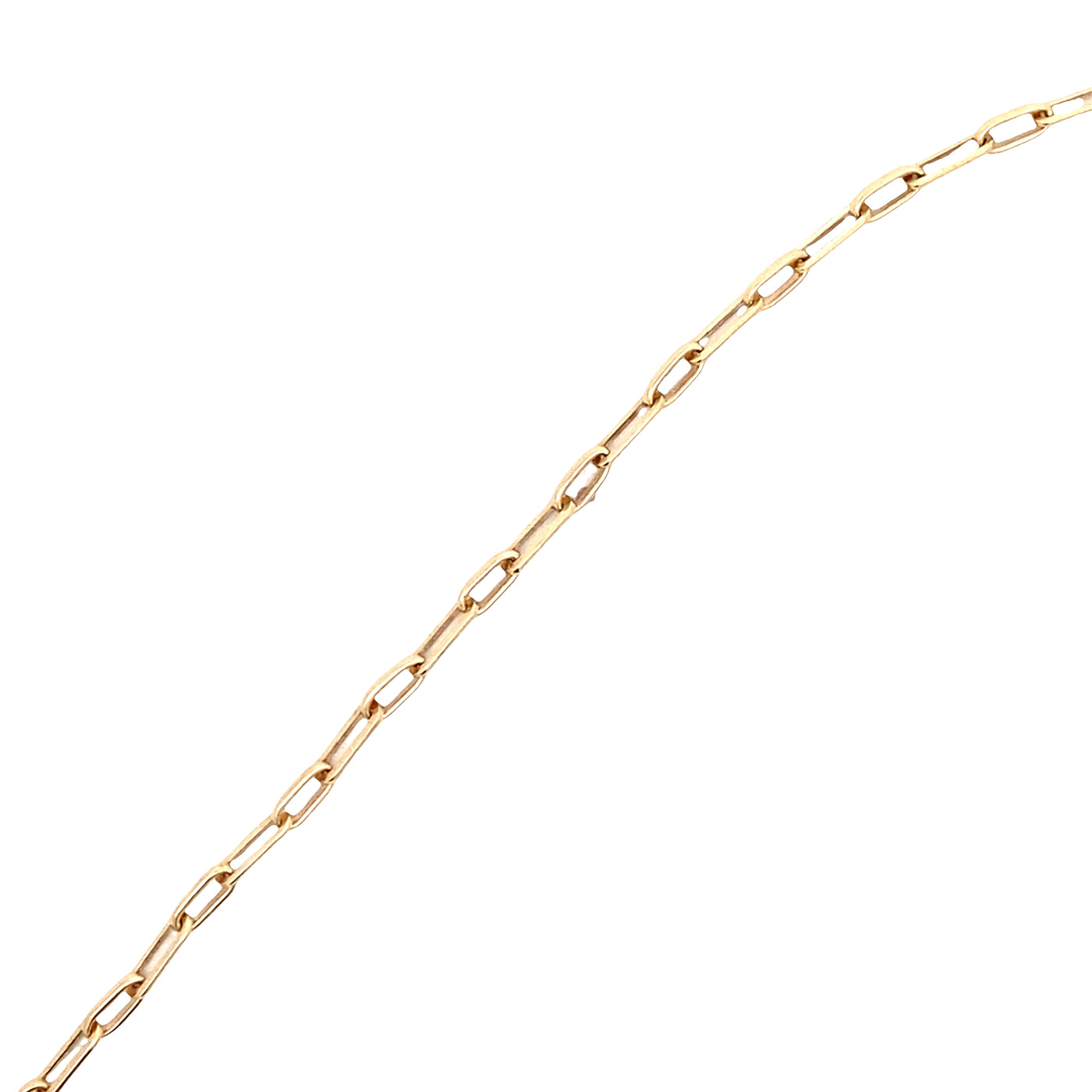 ESTATE Fancy Link Bracelet in Yellow Gold