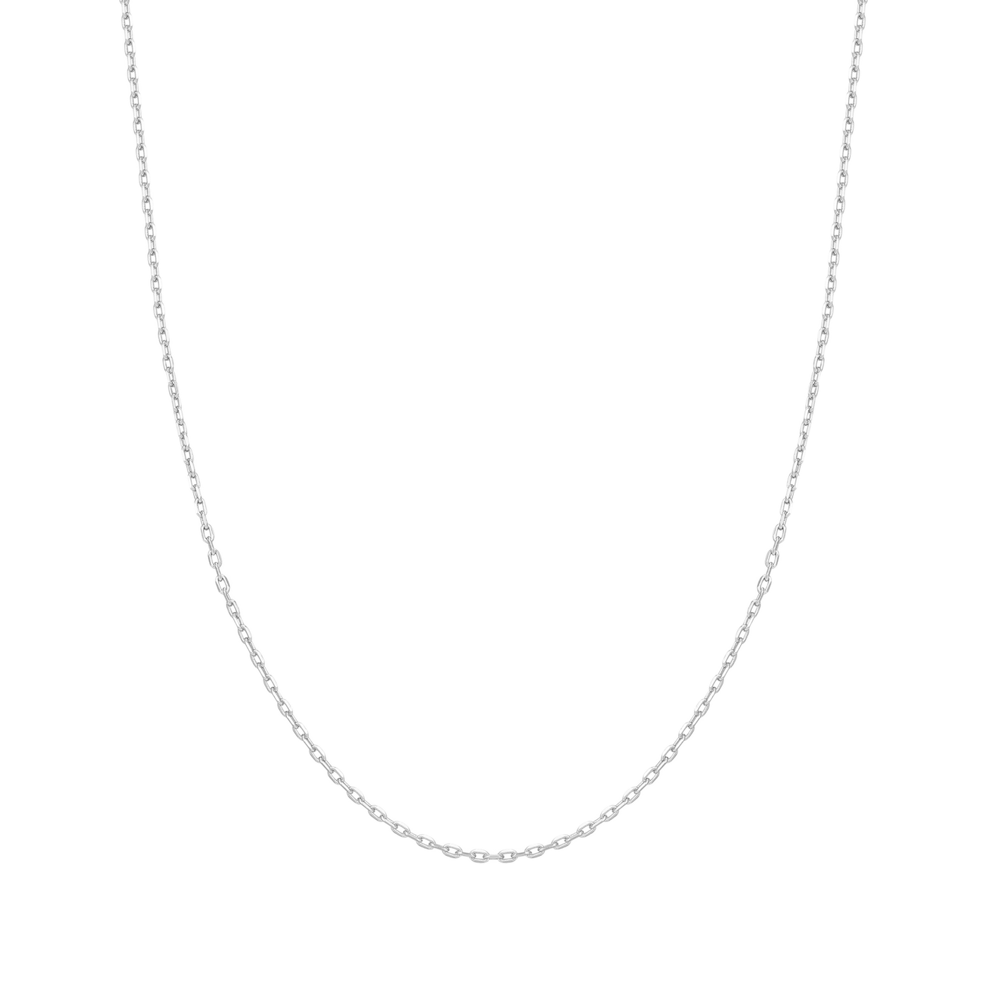 Ania Haie Silver Mini Link Charm Chain Necklace N048-01H