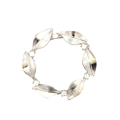 ESTATE Diamond Wreath Pin/Pendant in White Gold
