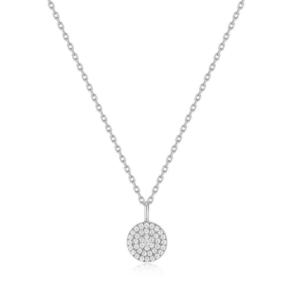 Ania Haie Sterling Silver Glam Disc Pendant N037-03H