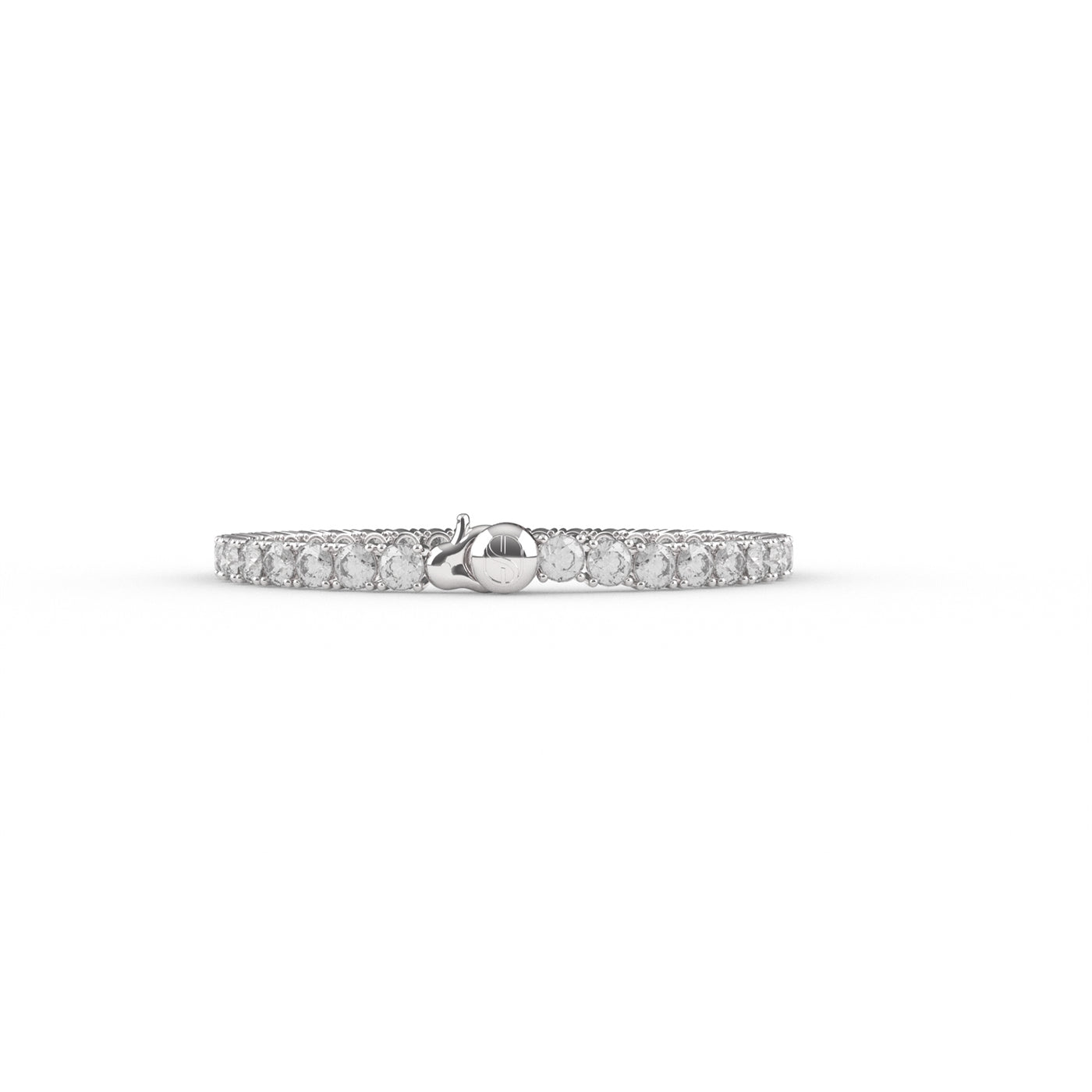 CZ Tennis Bracelet in Silver by Ti Sento Milano