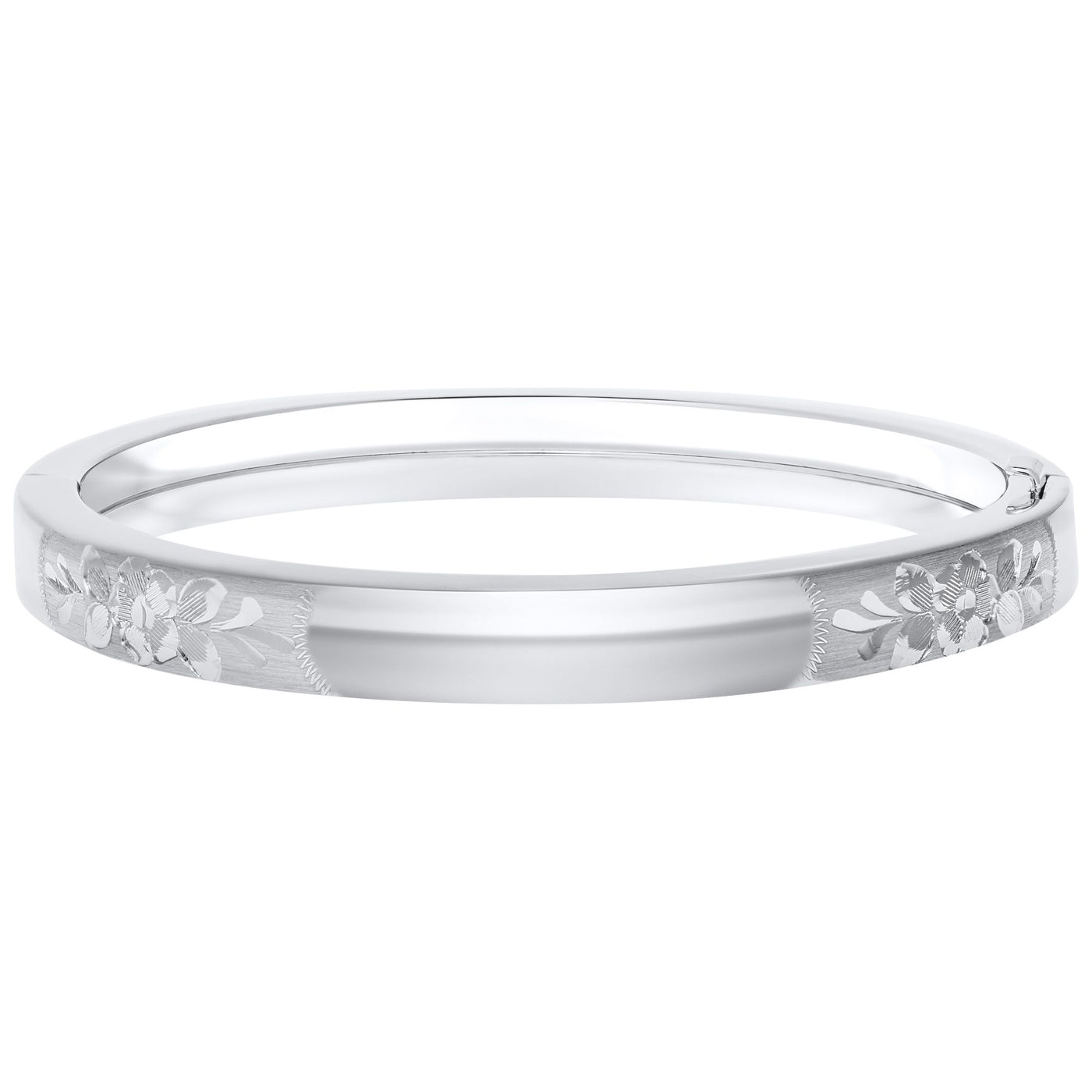 Sterling Silver Engravable Children's Bangle