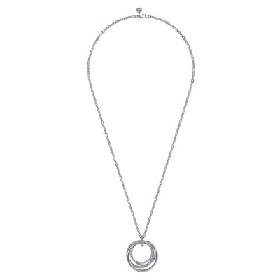 Bujukan Boutique Pendant in Silver by Gabriel & Co.