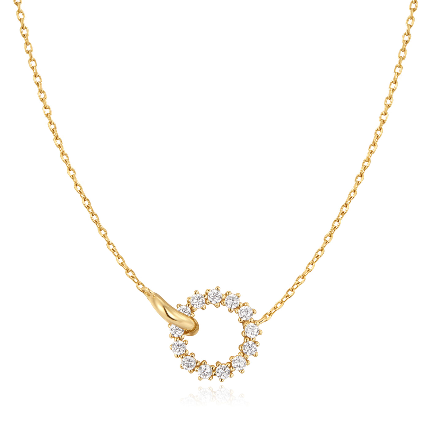 Ania Haie Yellow Gold Fancy Link N056-01G