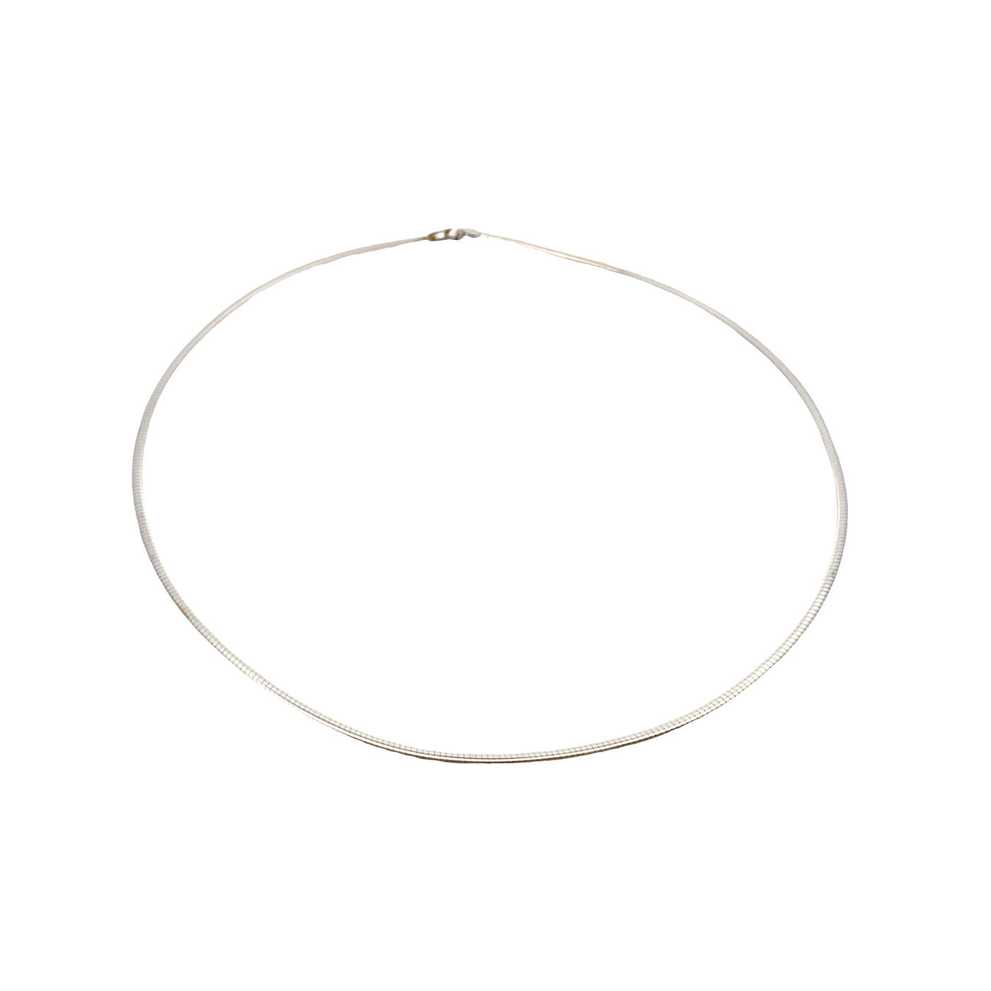 ESTATE Reversable Omega Neciklace in Two-Tone Gold