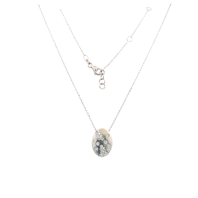 Diamond Constellation Pendant in White Gold