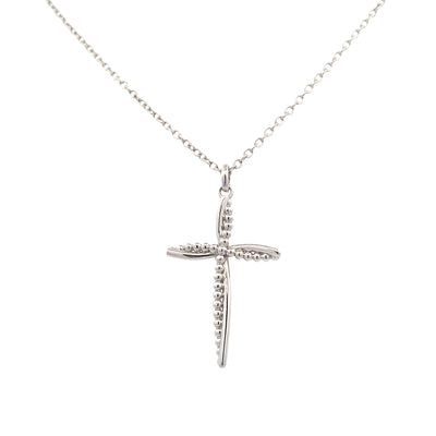 Bujukan Cross in Silver by Gabriel & Co.