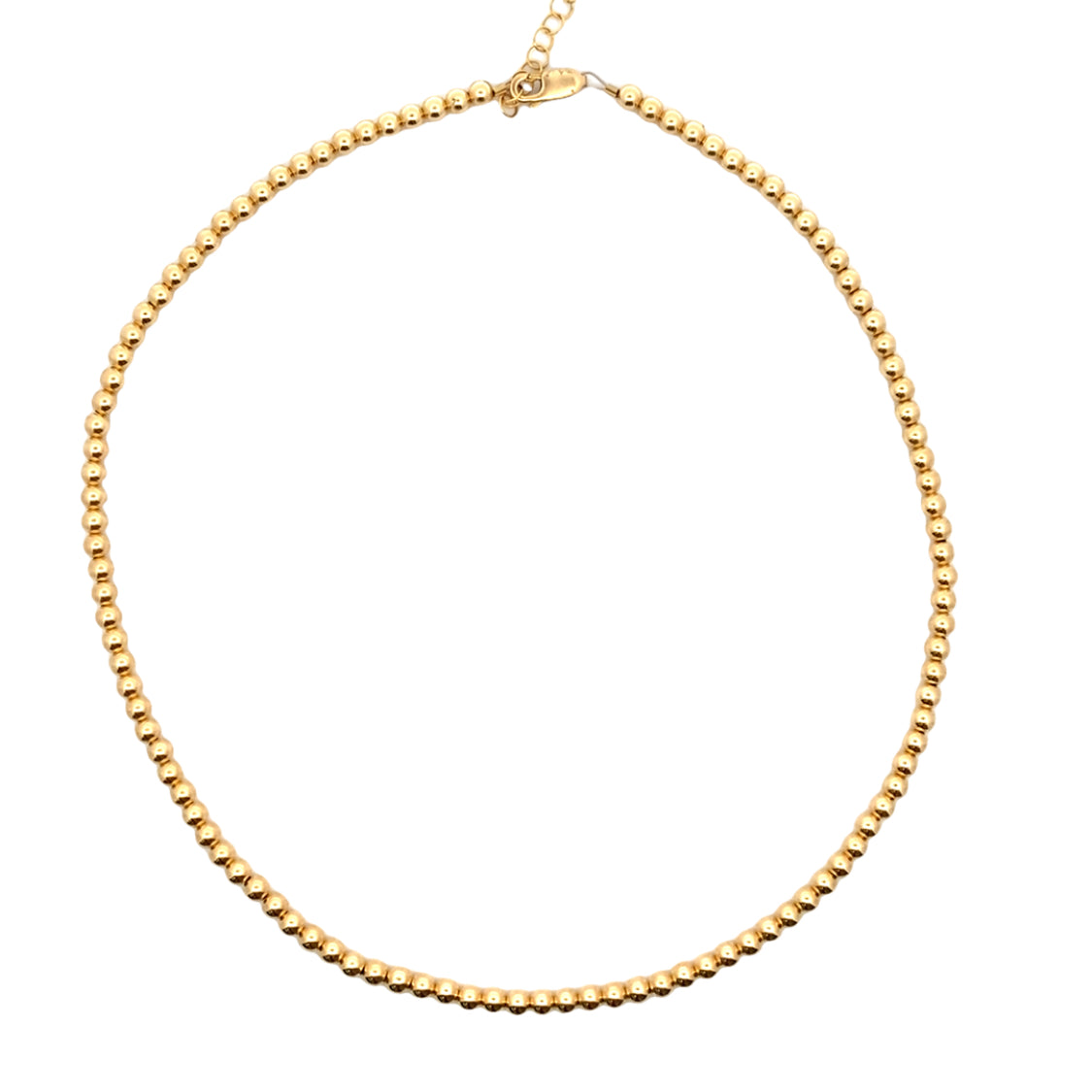 Karen Lazar 3mm Yellow Gold Filled Necklace