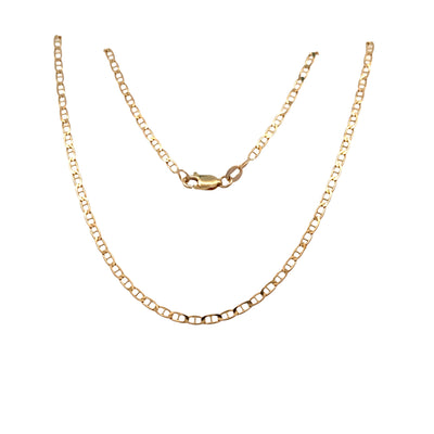 ESTATE 20" Anchor Link Chain in Yellow Gold