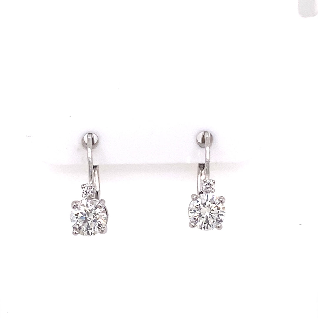 Beeghly & Co. 14 Karat Diamond Drop Earrings SS200001:1003:S