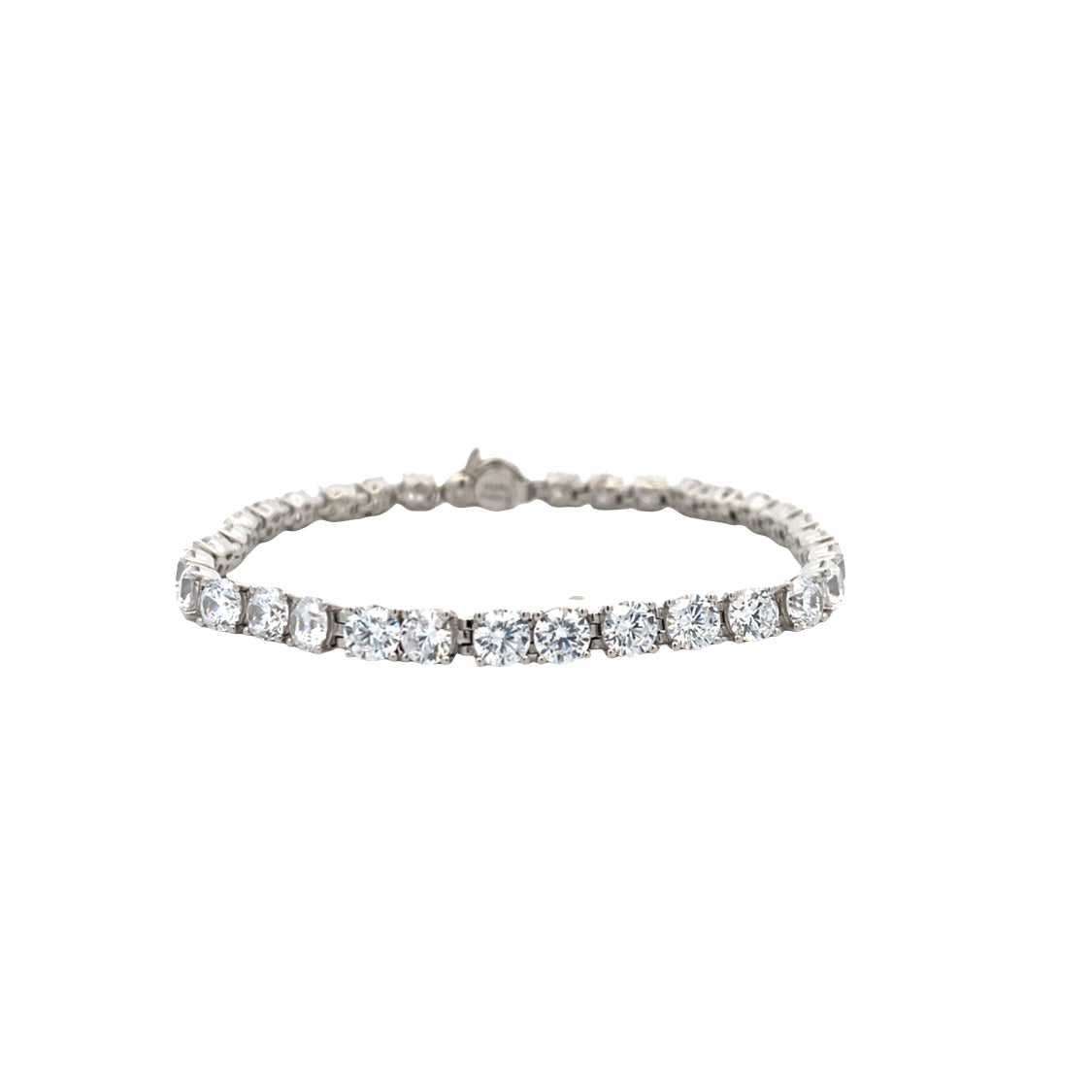 CZ Tennis Bracelet in Silver by Ti Sento Milano