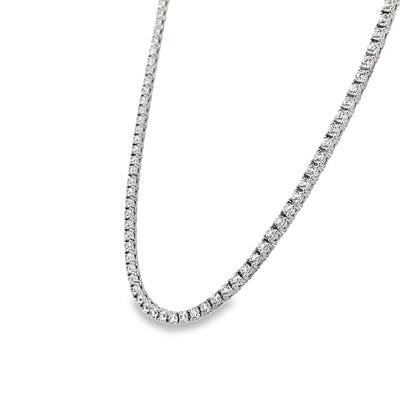 CZ Necklace in Silver by Ti Sento Milano