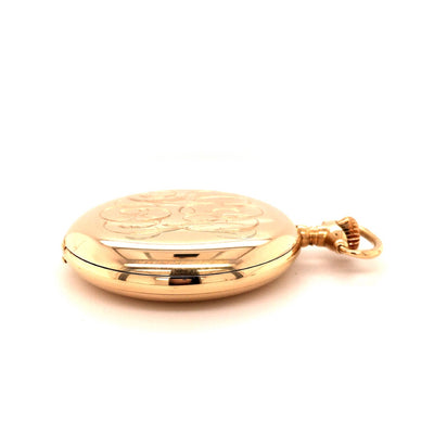 Estate Elgin Pocket Watch in Yellow Gold