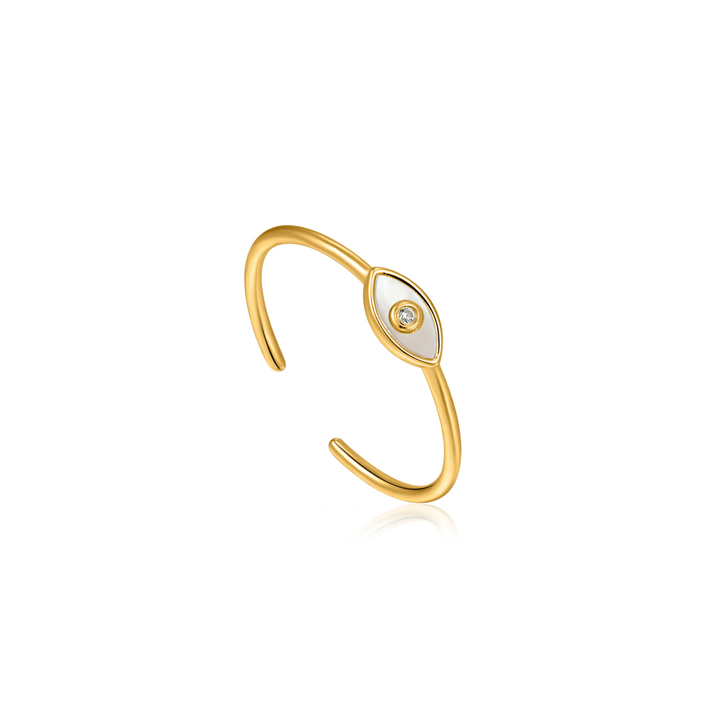 Ania Haie Gold Filled Evil Eye Ring R030-01G