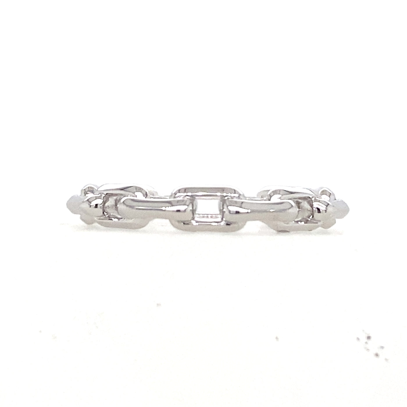 Paperclip Ring in Sterling Silver by Ania HAie