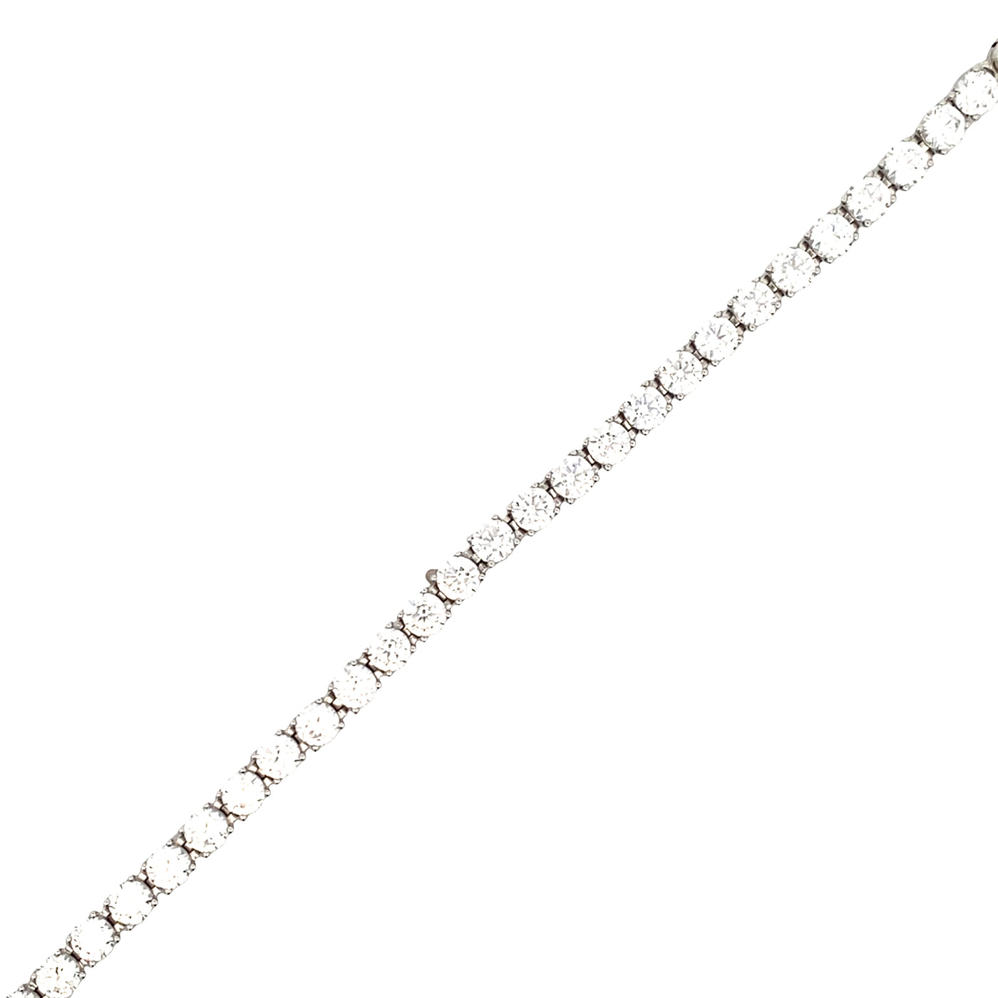 CZ Tennis Bracelet in Silver by Ti Sento Milano