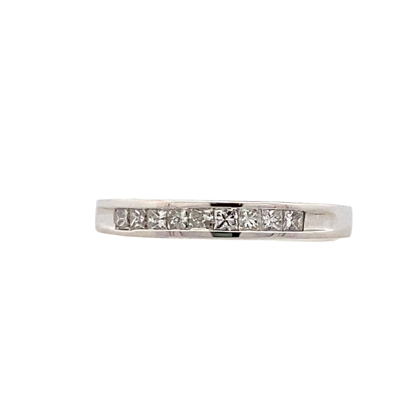 ESTATE Diamond Anniversary Ring in White Gold