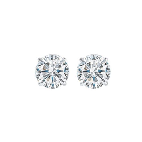 14 Karat 1 CTW Diamond Stud Earrings SE6100G6-4W