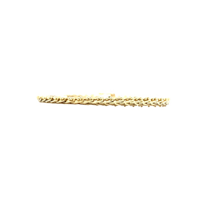 ESTATE Foxtail Bracelet in Yellow Gold
