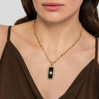 Diamod Bujukan Medallion in Yellow Gold by Gabriel & Co.