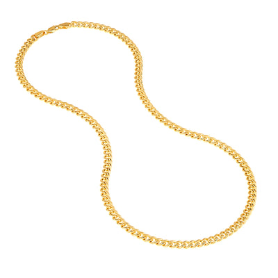 14 Karat Fancy Link Gold Chains MZ009910-14Y