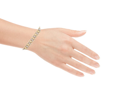 ESTATE Diamond Bracelet in Yellow Gold