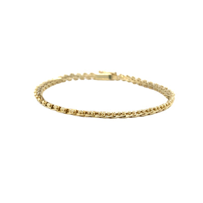 ESTATE Foxtail Bracelet in Yellow Gold
