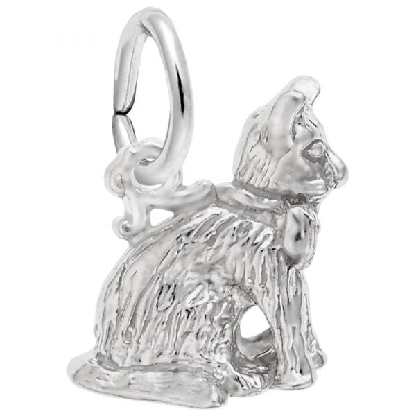 Rembrandt Q. C. Sterling Silver Cat Charm 809