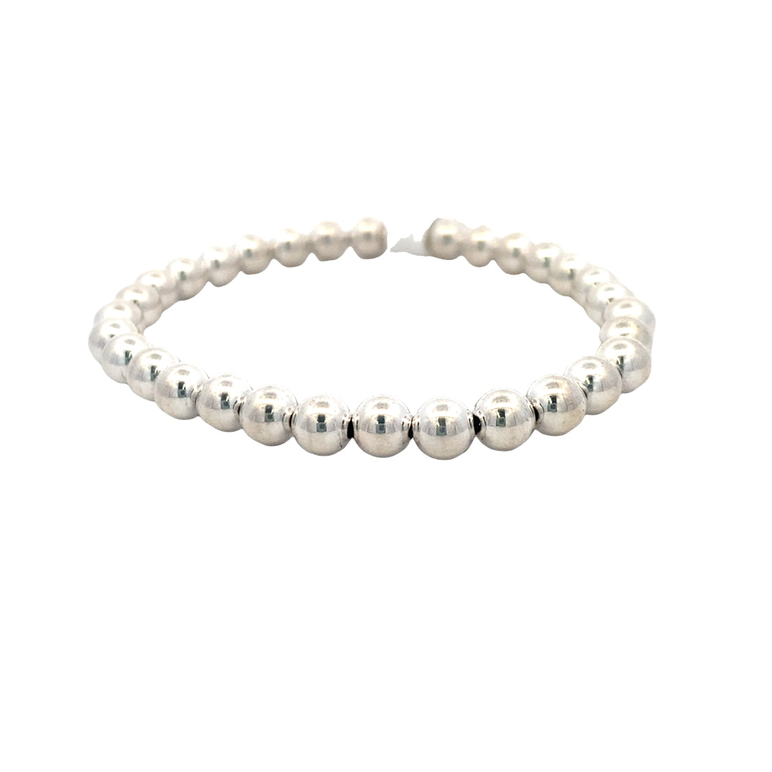 5MM Exppandable Bracelet in Silver by Karen Lazar