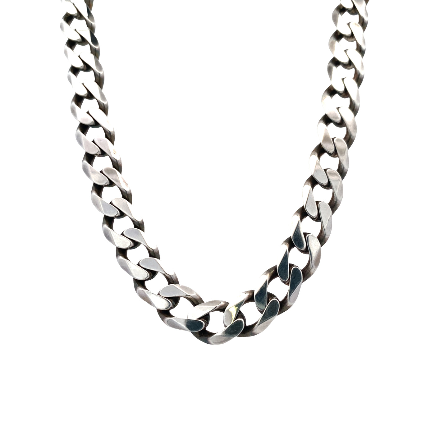 ESTATE 22" Heavy Curb Chain in Silver