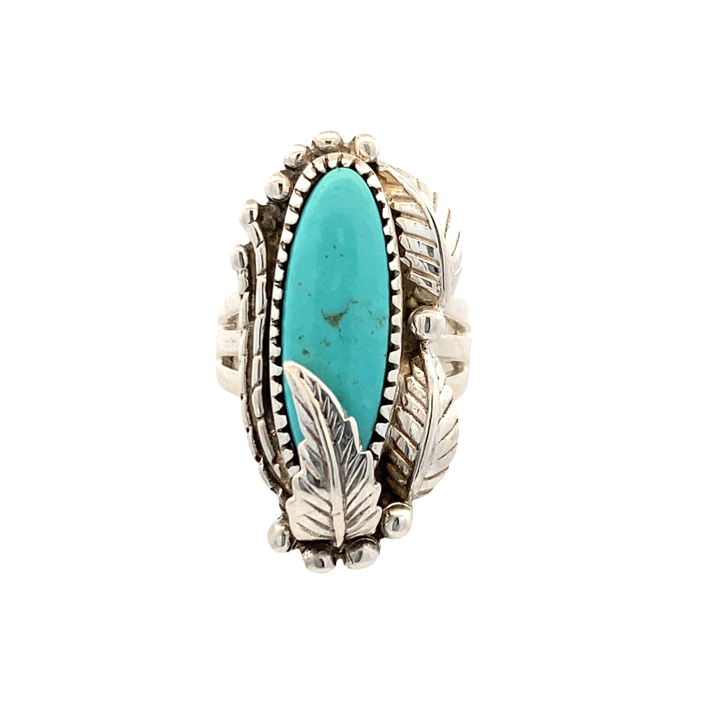 ESTATE Turquoise Ring in Silver