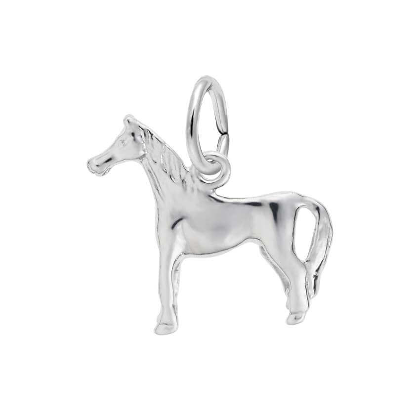 Rembrandt Q. C. Sterling Silver Horse Charm  0413