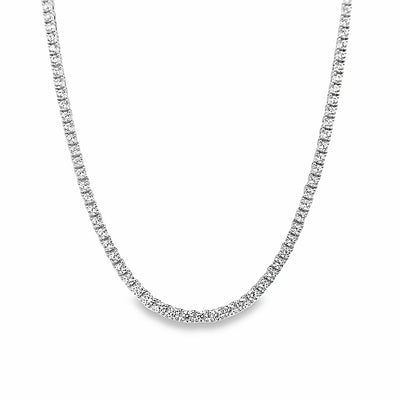 CZ Necklace in Silver by Ti Sento Milano
