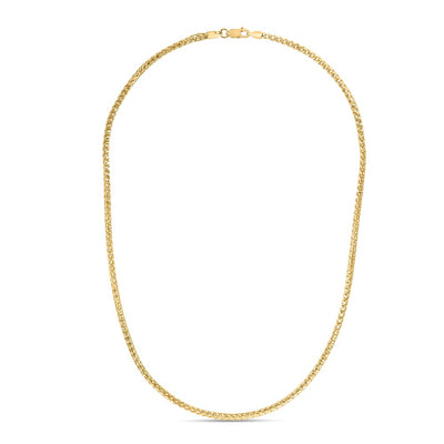 Chain Sterling Silver/ Gold Franco Style AGYDFR100-22