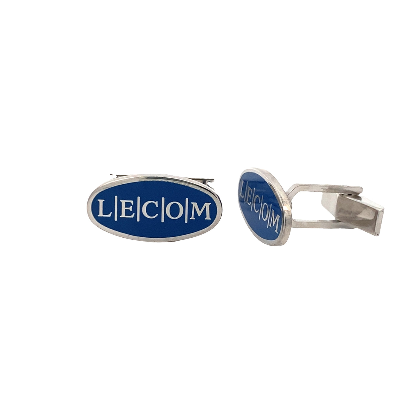 Sterling Silver LECOM Cuff LInks S/S LECOM CUFFLINKS