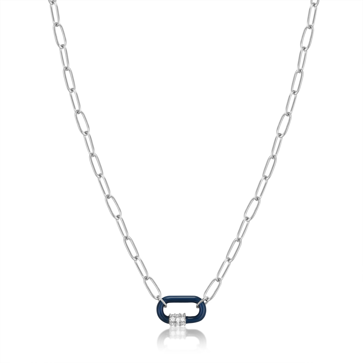 Ania Haie Sterling Silver Link Necklace N031-01H-B